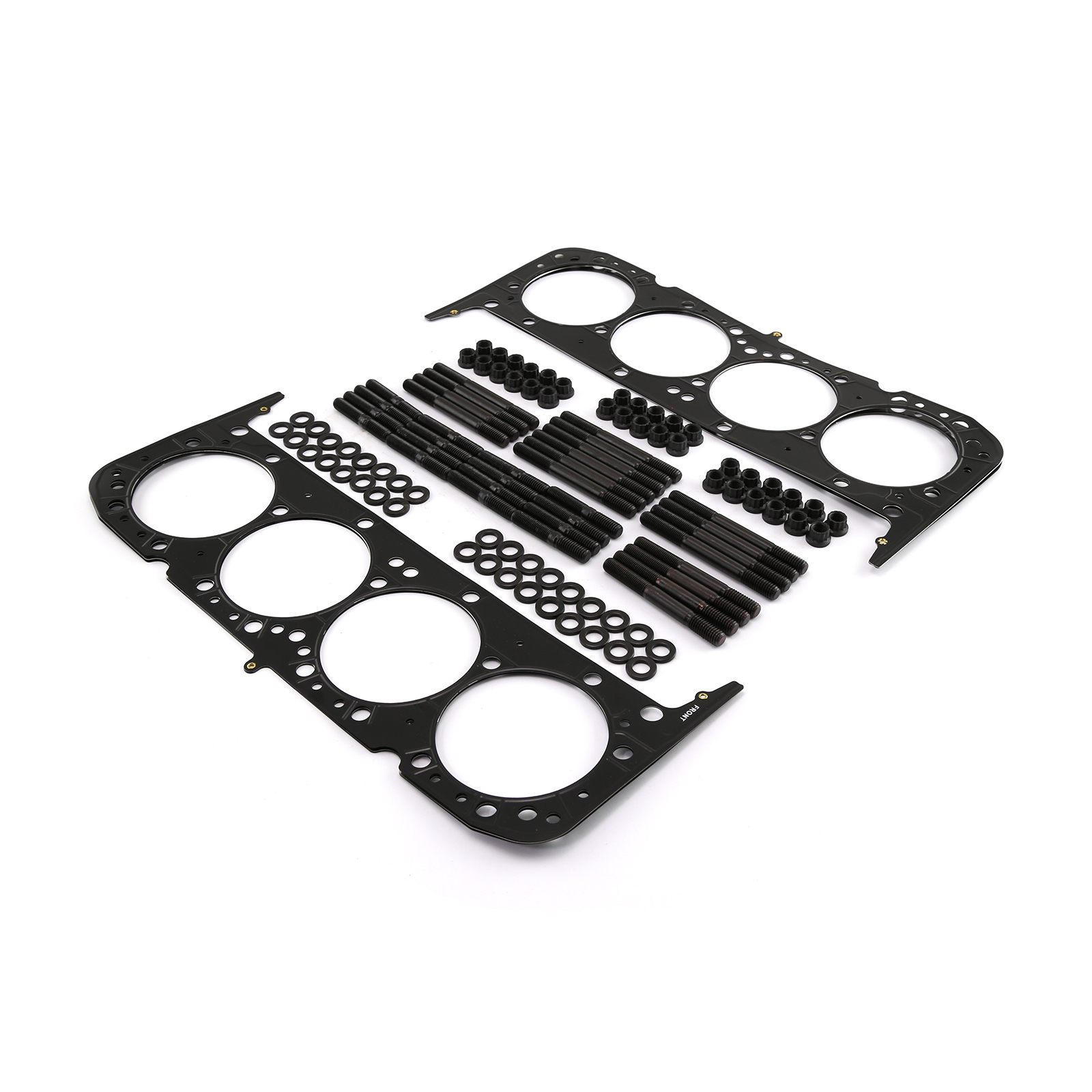 fits Chevy SBC 400 Multi Layer Steel Head Gasket and 12pt. Stud Kit 4.